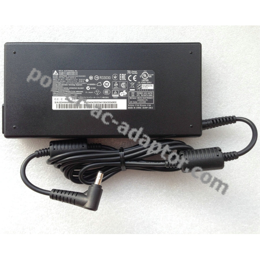 Original 120W MSI GE70 2PE-260UK ADP-120MH D AC Adapter Charger